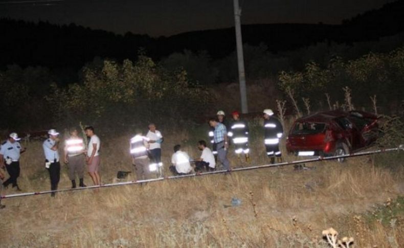 Manisa'da feci kaza: 2 ölü, 4 yaralı