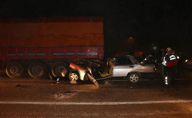 Manisa'da feci kaza...Bu hale geldi