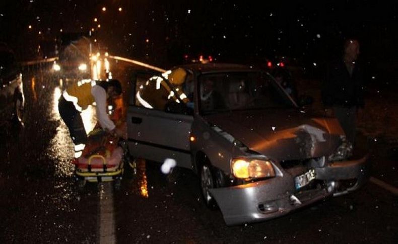 Manisa'da zincirleme kaza