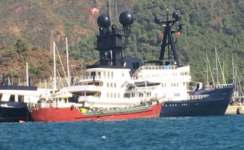 Marmaris'e servet bıraktı