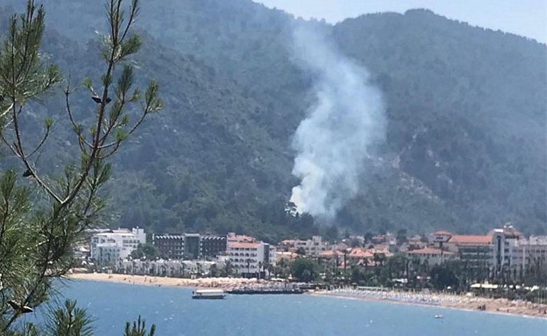 Marmaris'teki yangını 3 çocuk çıkarmış