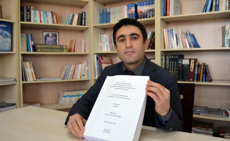 Memleketine olan vefa borcunu tez hazırlayarak ödedi