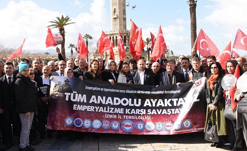 Memur-Sen'den 'Zeytin Dalı Harekatı'na destek