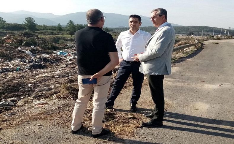 Menderes Çakaltepe moloz döküm alanı oldu