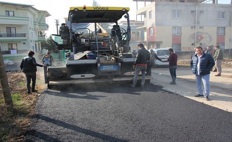 Menderes'te asfalt seferberliği