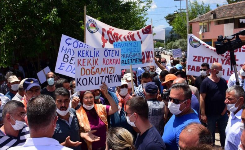 Mendereslilerden Büyükşehir'e çöp tesisi tepkisi!