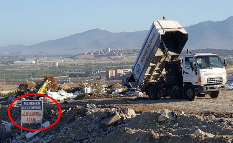 Menemen Belediyesi, kendi yasağını deldi