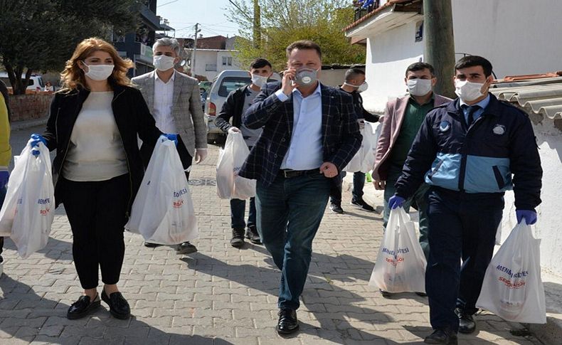 Menemen Belediyesi’nden bin aileye çorba ikramı