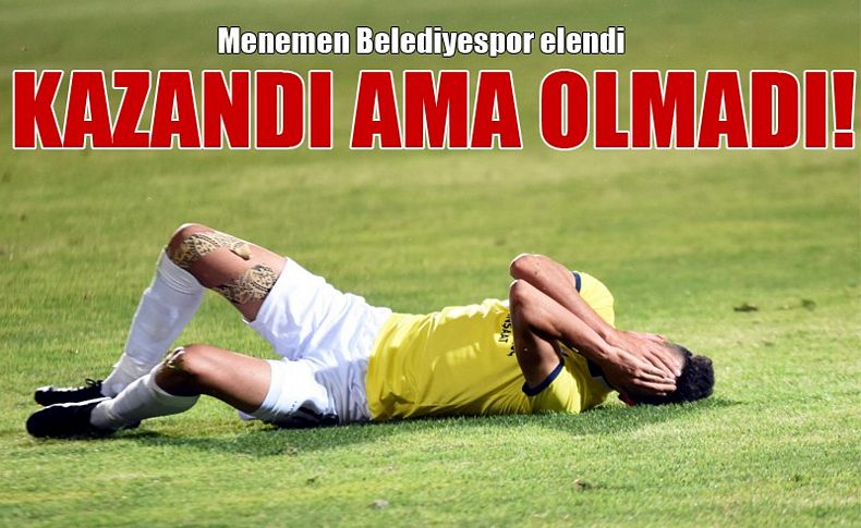 Menemen Belediyespor'un istediği olmadı