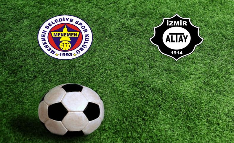 Menemen'de derbi zamanı