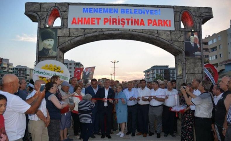 Menemen'de Piriştina vefası