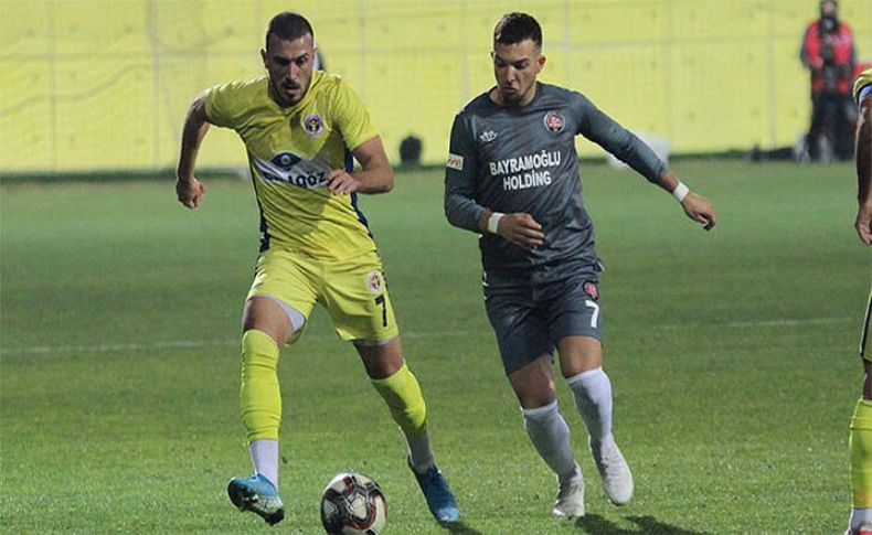 Menemenspor'a evinde tek kurşun