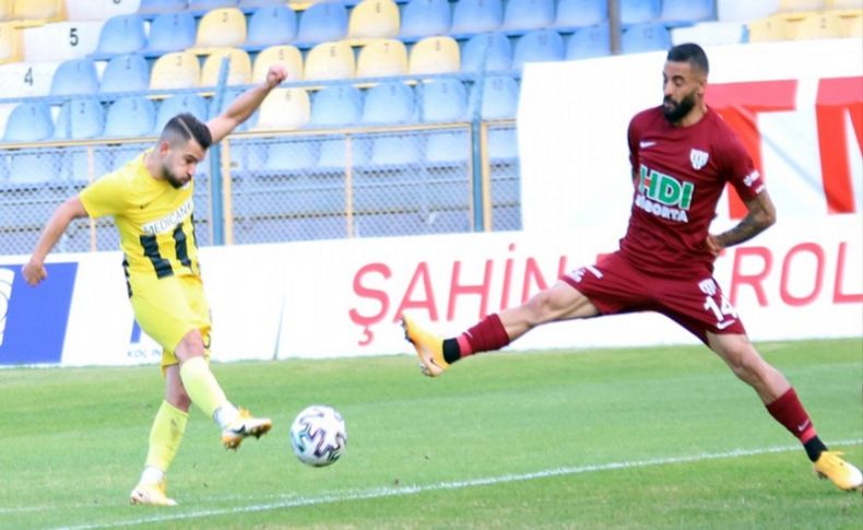 Menemenspor evinde berabere kaldı