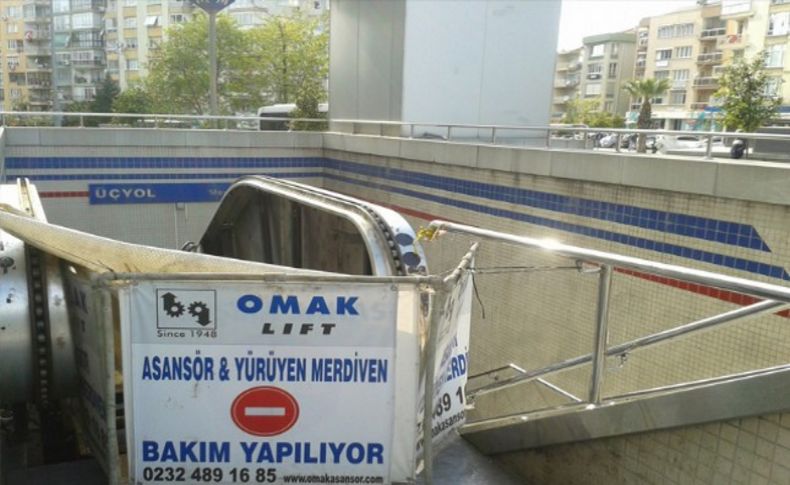 Yürüyen merdiven kazasından sonra önlem alınmamış