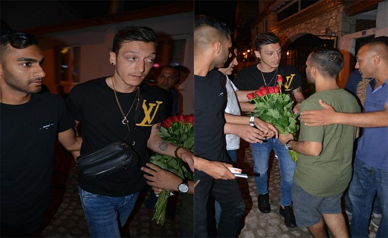 Mesut Özil Çeşme'de isyan etti