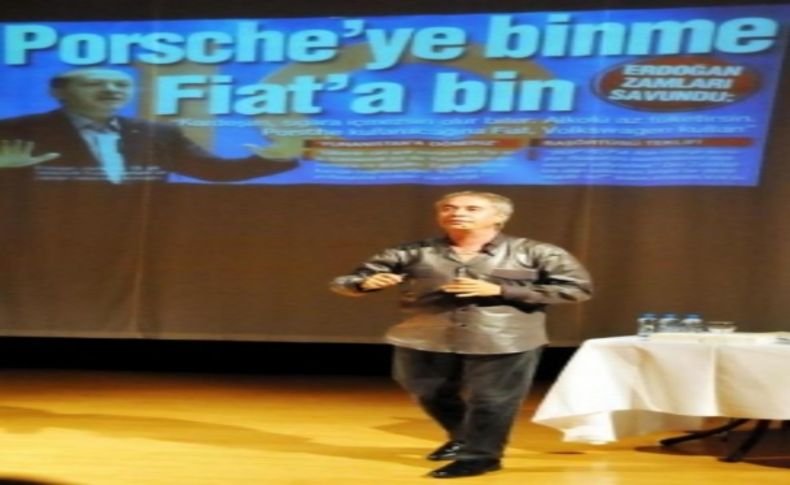 Metin Uca, 'hakuna matata' ile Bodrumlular'ı kahkaya boğdu