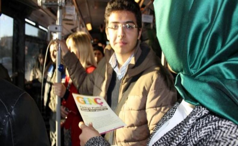 Metrobüste Yer Verme Eylemi