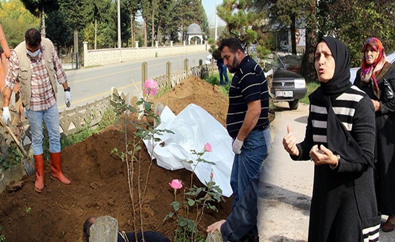 Mezarlıkta şaşkına çeviren görüntü: Ölülerimizi poşette gördük