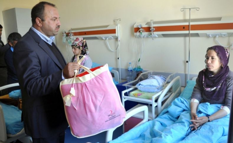 Midyat'ta yeni doğanlara 23 Nisan sürprizi