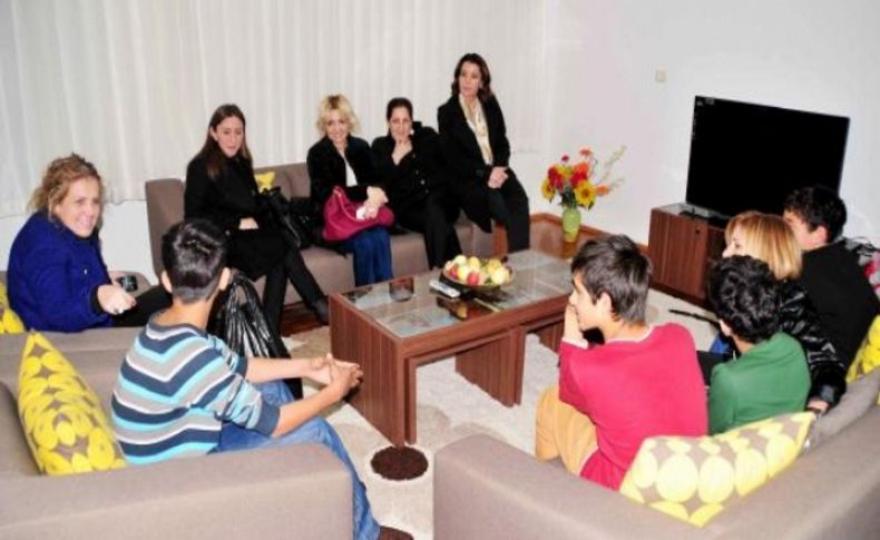 Mika-der Fethiye'deki çocuk evlerini ziyaret etti
