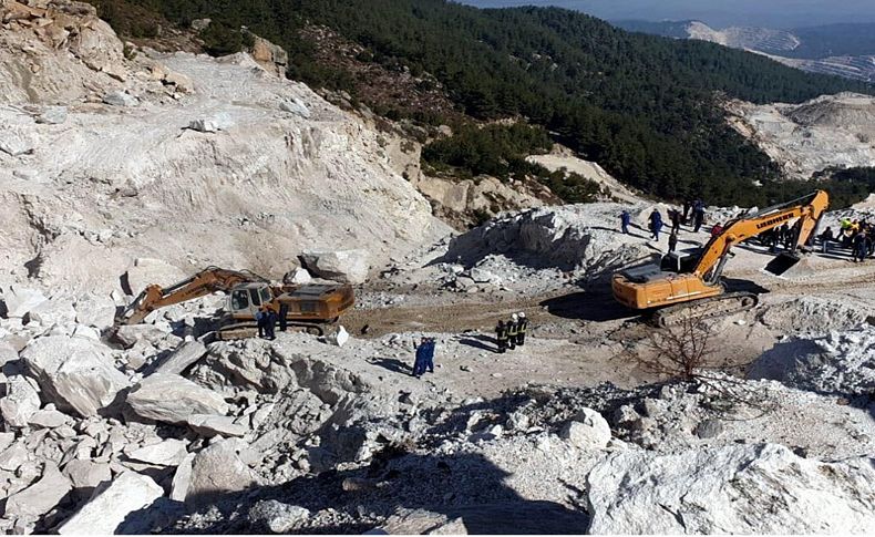 Milas'ta maden ocağında göçük! 2 işçi öldü