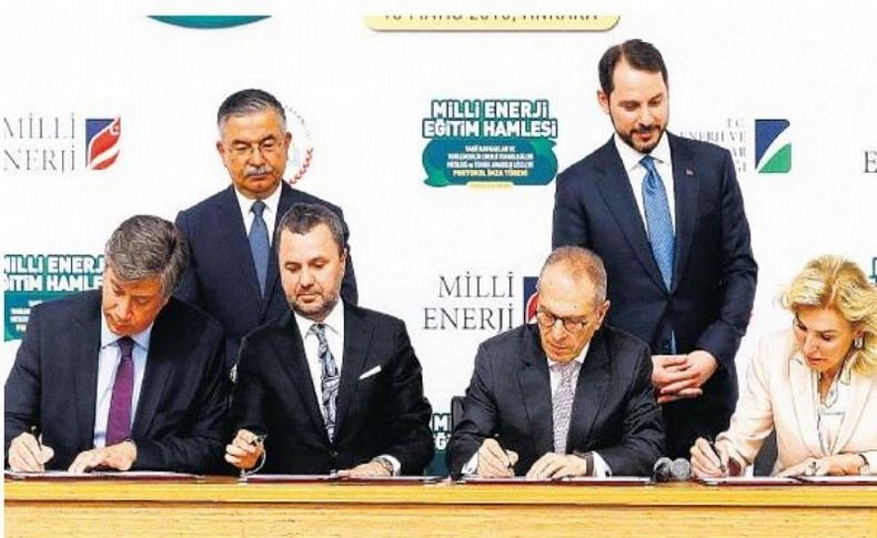 Milli enerji için eğitimde Atak