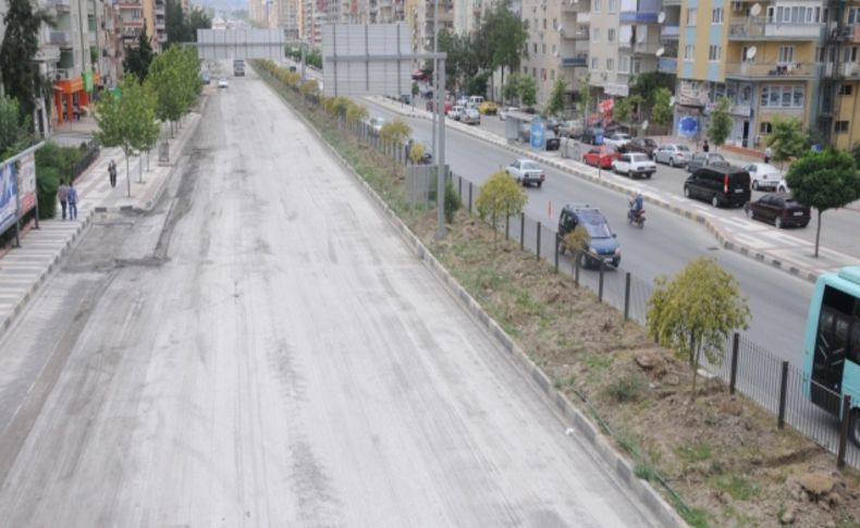 Mimar Sinan Bulvarı Asfaltlanıyor