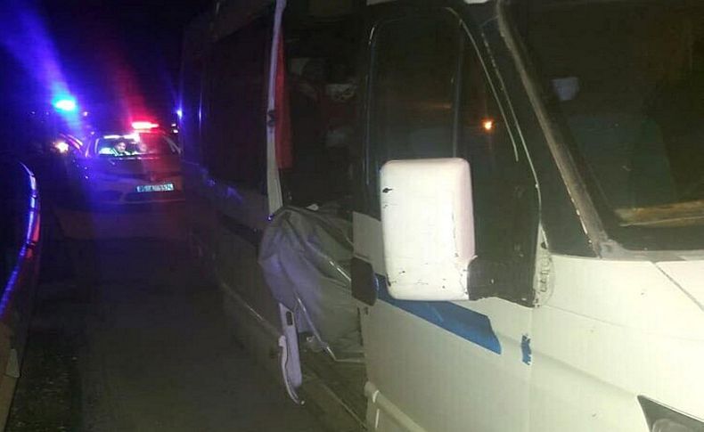 Minibüste 54 kaçak göçmen yakalandı