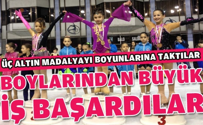 Minik patenciler zafere uzandı