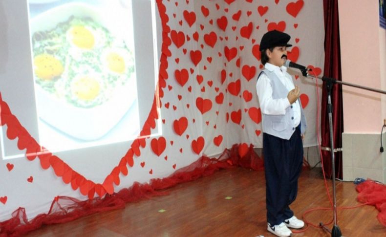 Minikler, şiir gecesinde buluştu