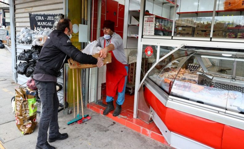 Motosikletli kuryeden örnek davranış