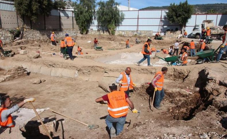 Muğla'da hastane kazısında tarih fışkırdı