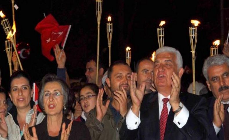 Muğla'da Cumhuriyet Yürüyüşü Ilgi Gördü
