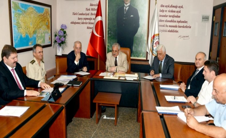 Muğla'da orman yangınları ile mücadele komisyonu toplandı