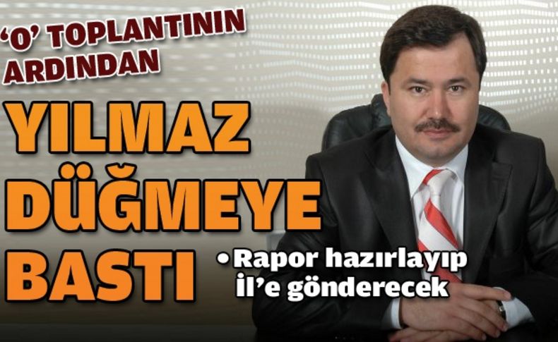 Muhalif gençlerin toplantısı, Başkan Yılmaz'ı kızdırdı