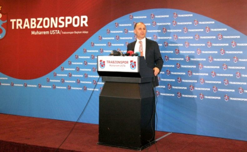 Muharrem Usta, Trabzonspor başkanlığı için adaylığını açıkladı