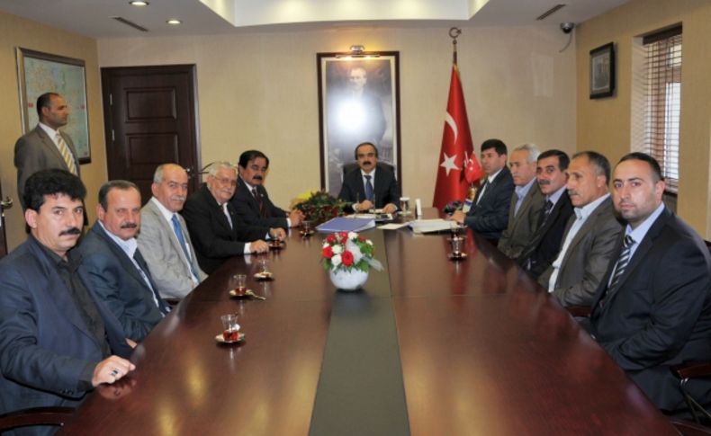 Muhtarlardan Vali Coş’a ziyaret