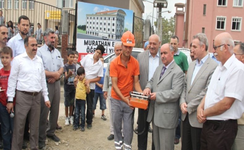 Murathan Erkek Öğrenci Yurdu temeli dualarla atıldı