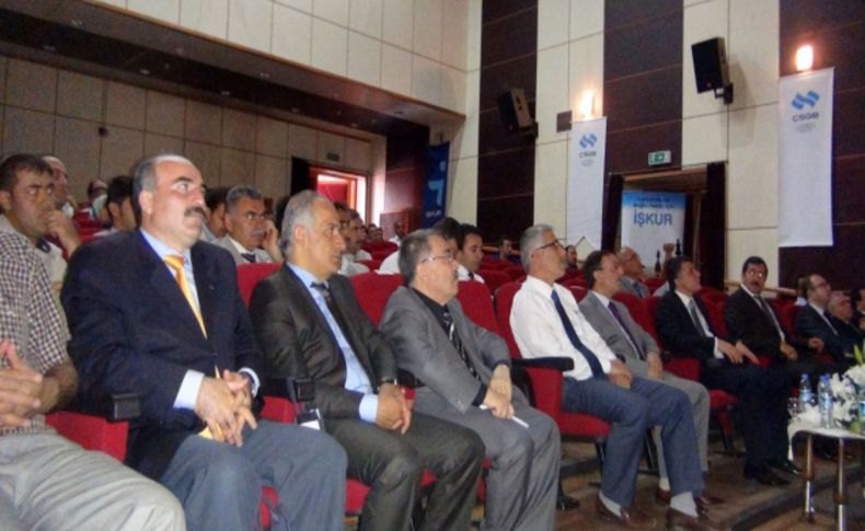 Muş'ta 'İş Sağlığı ve Güvenliği Kanunu' tanıtım semineri düzenlendi