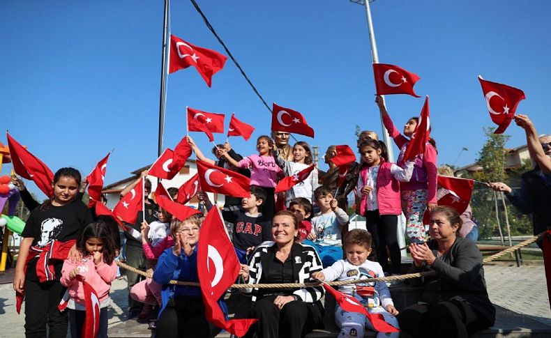 Mustafa Kemal Atatürk Parkı Urla’da açıldı