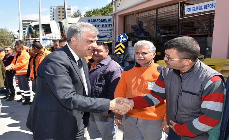 Narlıdere’de 1 Mayıs coşkusu