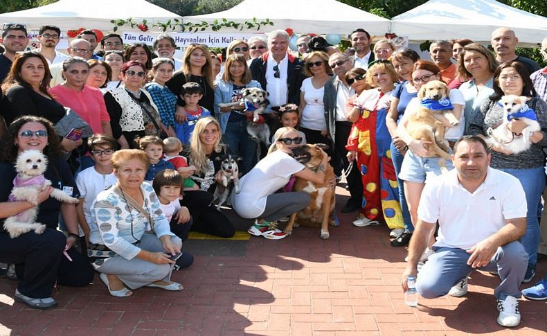 Narlıdere'de can dostlara renkli şölen