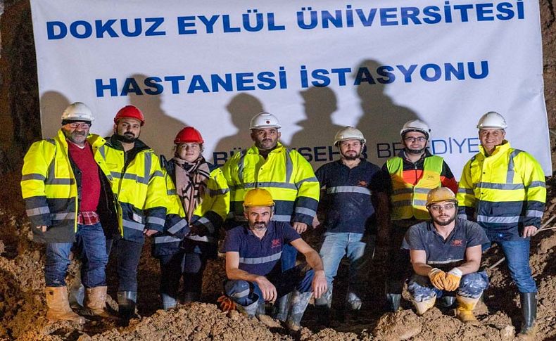 Narlıdere'de üçüncü istasyona ulaşıldı