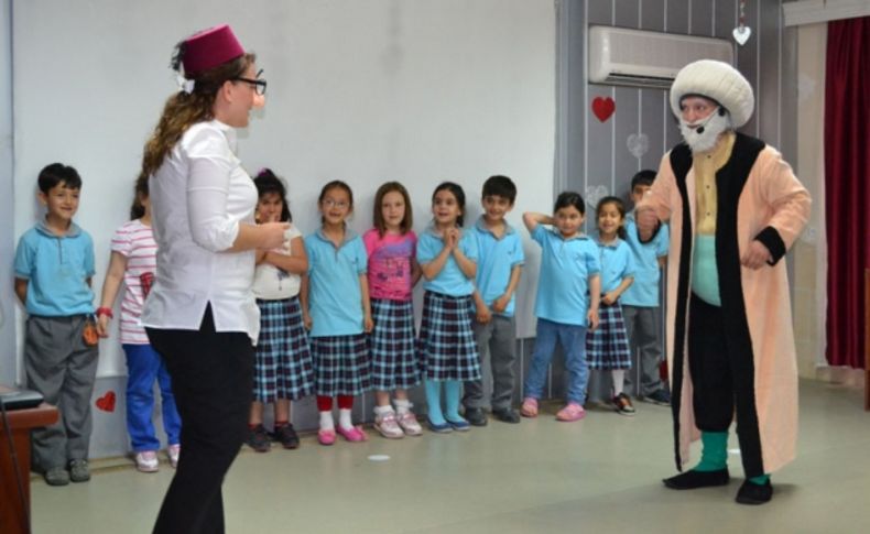 Nasreddin Hoca Tiyatrosu gösterisi sunuldu