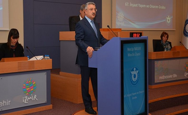 Nasır betonculara İTO’dan cevap verdi