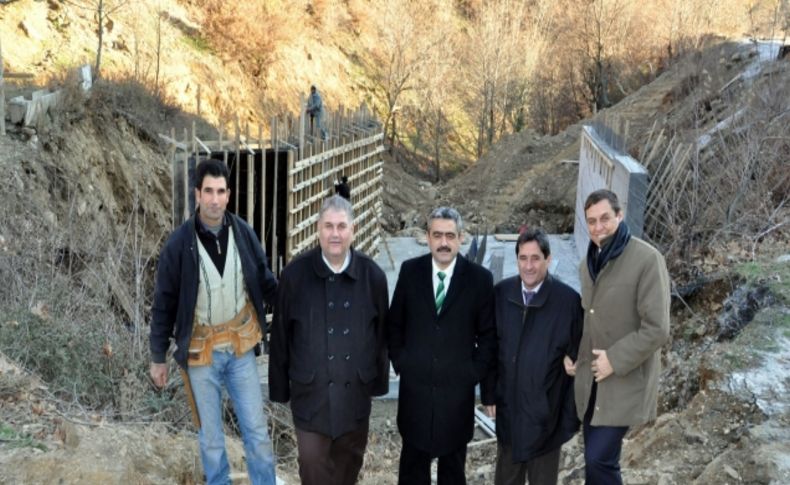 Nazilli'deki tehlikeli viraja yeni köprü yapılıyor