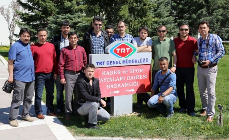 Niğdeli gazeteciler TRT'nin Or-An Kampüsü'nü gezdi