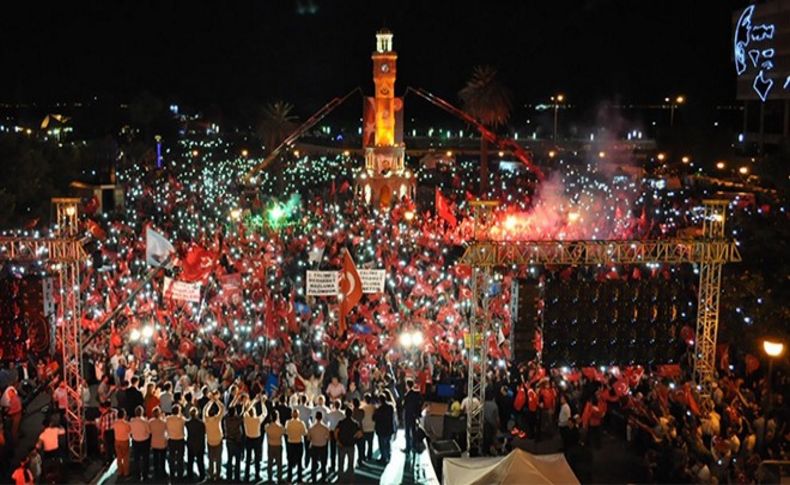 Demokrasi Nöbeti'nde gerginlik yaratan diyalog!