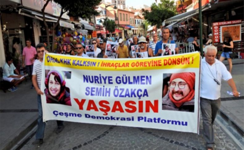 Nuriye ve Semih için yürüdüler