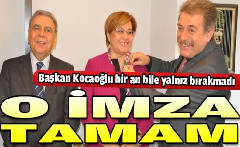 O imza tamam